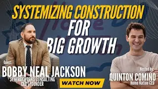 Bobby Neil Jackson on Fixing Bottlenecks & Scaling Modular Construction with SynergyWorks