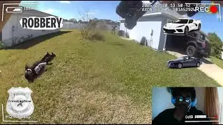 Sha reacts to Teens in a Stolen Corvette Spark Wild Police Chase( STOP DOING BAD THINGS DO GOOD)