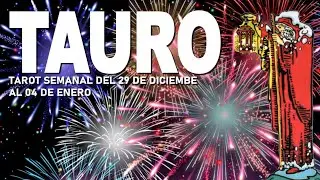 TAURO ♉️ ¡SU DECISIÓN TE DEJARÁ MUD@! 😳😳😳 ♉ ❤️ TAROT SEMANAL 🌟 Amor Trabajo Dinero