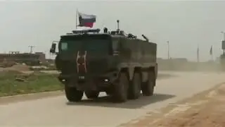Road Wars in Syria in the style of 