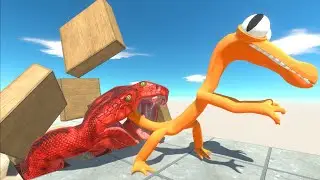 Who Can Escape From The Mamba? - Animal Revolt Battle Simulator