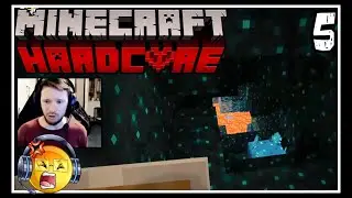 Casual Player Tries Minecraft Hardcore (100 Days) Attempt 7: Session 5- Enchanting!