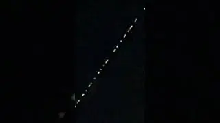 SpaceX Starlink Satellite Train 9/25/2022