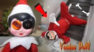 DO NOT MAKE ELF ON THE SHELF VOODOO DOLL AT 3 AM CHALLENGE!! (IT WORKED!!)