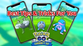 Polywag Tips & Tricks For You | poliwag community day 2023 best Tips & tricks Pokemon go