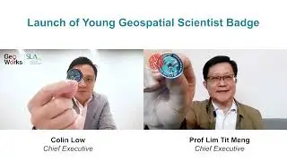 Young Geospatial Scientist Badge Launch at SgGeoFest - SLA and Science Centre Singapore