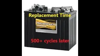 Off Grid solar Flooded Lead Acid battery's end of life?