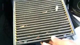 Sc430 Cabin Filter Change Part 1