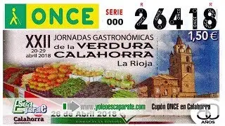 Calahorra en el cup&oacute;n de la ONCE