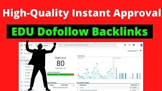 Create 3+ High-Quality Instant Approval .EDU Dofollow Backlinks - EDU Backlinks Create@Seosmartkey
