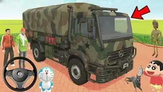 Franklin purchase New Army Truck 🚛 in Indian Theft auto simulator 