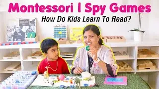 Language Game For Kids | Montessori I spy Games | How To Teach Beginning And Ending Sounds To Kids