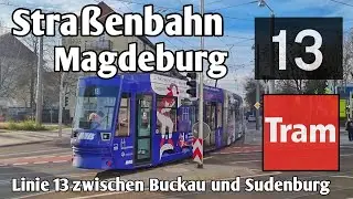 Straßenbahn Magdeburg - Tram Magdeburg - Linie13 | MVB 2022