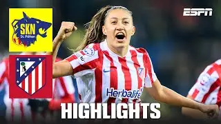 Atletico Madrid SMASH St. Pölten 6-0 🔥 | UEFA Women’s Champions League Highlights
