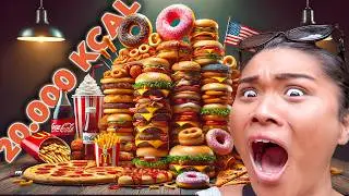 USA Edition: 20.000 KCAL – Klarer vi den?🇺🇸🍔
