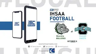 LIVE IHSAA Football: Monrovia Bulldogs at Cascade Cadets 10-8-21