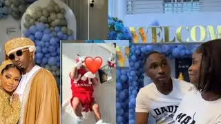 Why did juma Jux mother not seen Welcoming Priscilla and her baby 🤔  from Canada #jp2025 