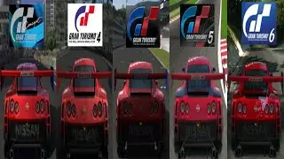 Evolution of the Nissan GT-R Concept LM Race Car in Gran Turismo