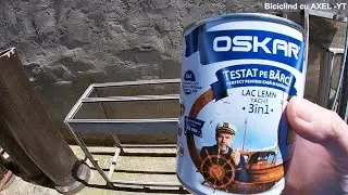 [Axel] Lac Oskar Yacht 3 in 1 dat pe Lemn de Nuc . Lac de barci.