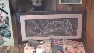 Sandy Plunkett, art and inspiration exhibit at Athens Public Library