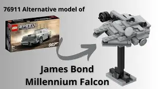 LEGO 76911 MOC Alternative James Bond Millennium Falcon