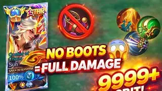 Sun Full Damage Build 2026 (NO BOOTS) INSANE DAMAGE (immortal solo rank)