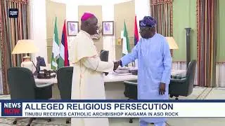 Alleged religious persecution: Tinubu receives Catholic archbishop Kaigama in Aso Rock