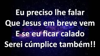 Valério Alves PRECISO LHE FALAR Playback Legendado