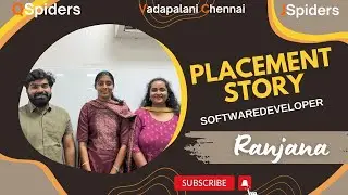 Success story of Mr.Ranjana as a software Engineer  Qspiders vadapalani Chennai.