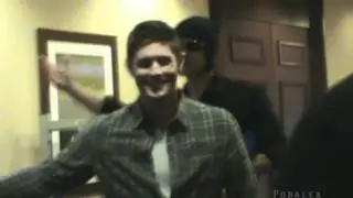 Jared Padalecki saying ''Je t'aime'' in French @TorontoCon