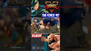 SFV CE - The Force 90(ED) VS Vilager(ZANGIEF) 🌘 MeiaLua 🌘