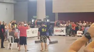 Dimitar Savatinov - 180kg Loglift for reps @ASC Europe 2018