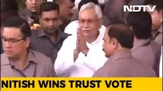 Nitish Kumar Wins Trust Vote In Bihar Assembly