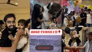 Back to College After Years 🏫 | Rose 1st Birthday Party 🎂 | Daily Life Vlog. #dailyvlog #college 