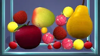 Fruit Drop 3D Merge Melon - Watermelon Game (Drop & Merge) 2048 Balls New Game Merge Puzzle