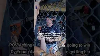 Fan Asks Yankees Gerrit Cole Asked About Cy Young Award Spring Training Feb 2023