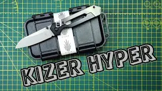 KIZER HYPER TITANIUM ELMAX, High end production knife with great materials, ergo's, and action.