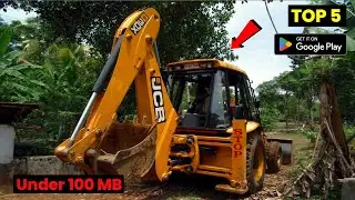 Top 5 JCB Games Under 100 MB || JCB Games For Android || JCB Games 2024 ||