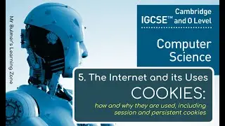 IGCSE Computer Science 2023-25 ​​- The Internet and its Uses (2): COOKIES, Session and Persistent