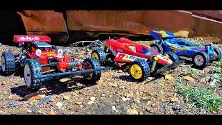 Tamiya Hotshot+Tamiya Fire Dragon+Tamiya Blazing Star 2016 ビンテージ ラジコン