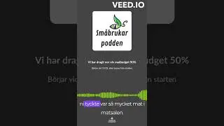 Hur l&aring;ngt r&auml;cker f&ouml;rr&aring;den? Veckans podd handlar om att vi s&auml;nkt v&aring;r matbudget med h&auml;lften!