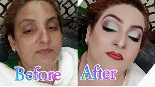 Mature skin party Makeup/ how do mature skin makeup?