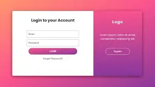 How To Make Login & Registration Form Using HTML And CSS Step By Step