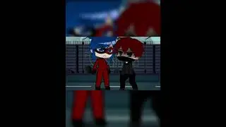 Boss in School 💀 | Miraculous Ladybug | Gacha edit #shorts #gacha #meme
