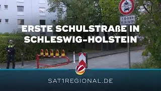 Pilotptojekt gegen Elterntaxis: Erste Schulstra&szlig;e in Schleswig-Holstein