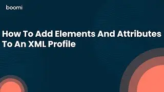 How To Add Elements And Attributes To An XML Profile