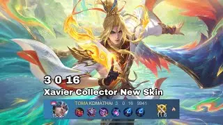 Ep9 Xavier Collector Skin Carry Gameplay(Mobile Legends Bang Bang)
