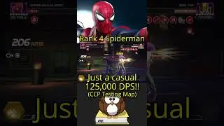 Spiderman's damage is MENTAL!! #marvel #marvelcontestofchampions #contestofchampions