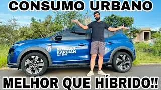 TESTEI O CONSUMO DO RENAULT KARDIAN 2026 NA CIDADE E IMPRESSIONOU CONFIRA!!
