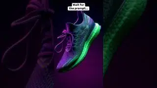AI Revolutionizes Sneaker Design: Amazing Knitted Running Shoes Art with Mid Journey